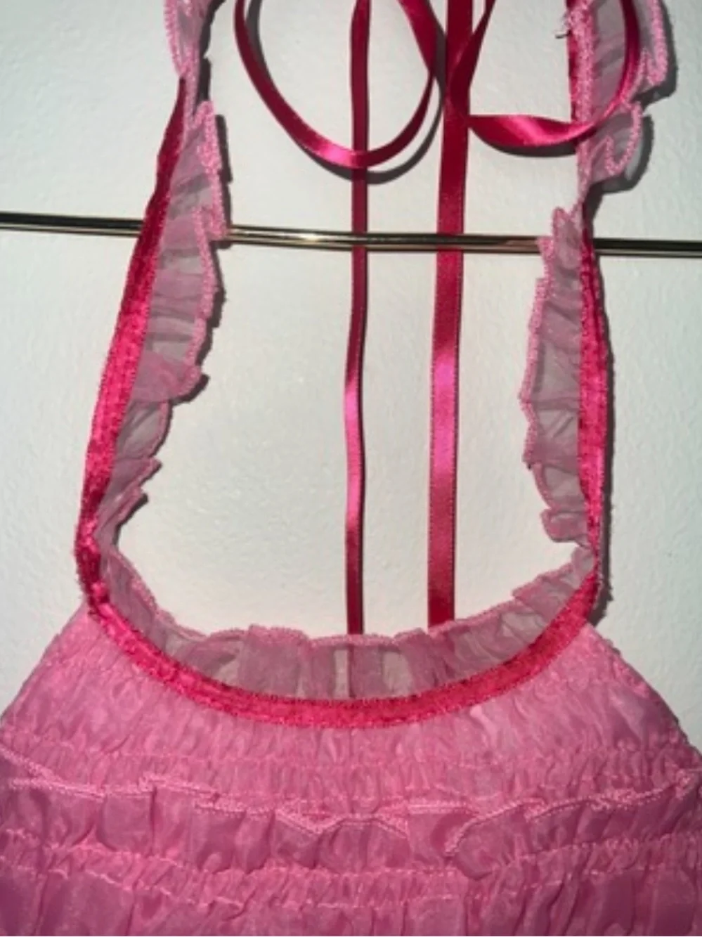 Free People Cupcake Cutie Halter Top nwot Pink Large